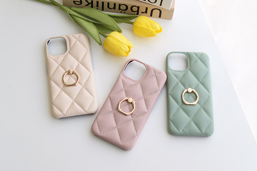 バンパー型iPhoneケース【quiltoring】